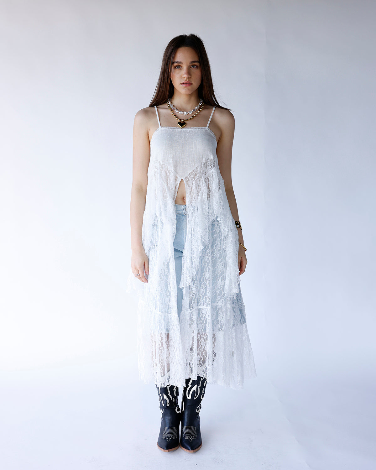 THE LACE CASCADE CAMI