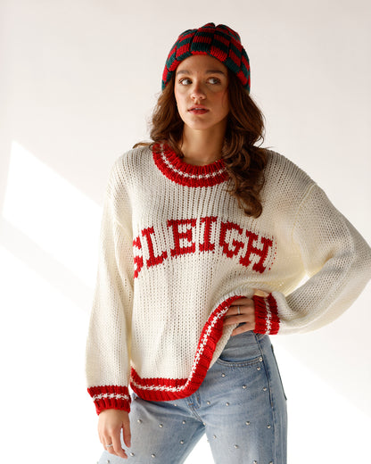 YULE SLEIGH KNIT SWEATER