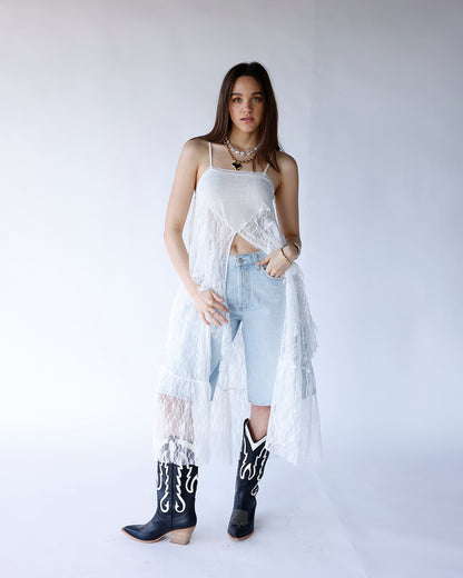 THE LACE CASCADE CAMI