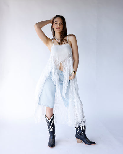 THE LACE CASCADE CAMI
