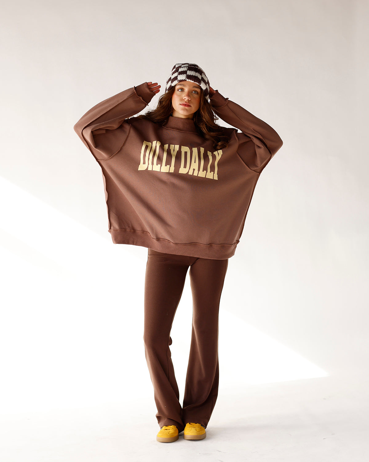 DILLY DALLY MOCK NECK SWEATSHIRT