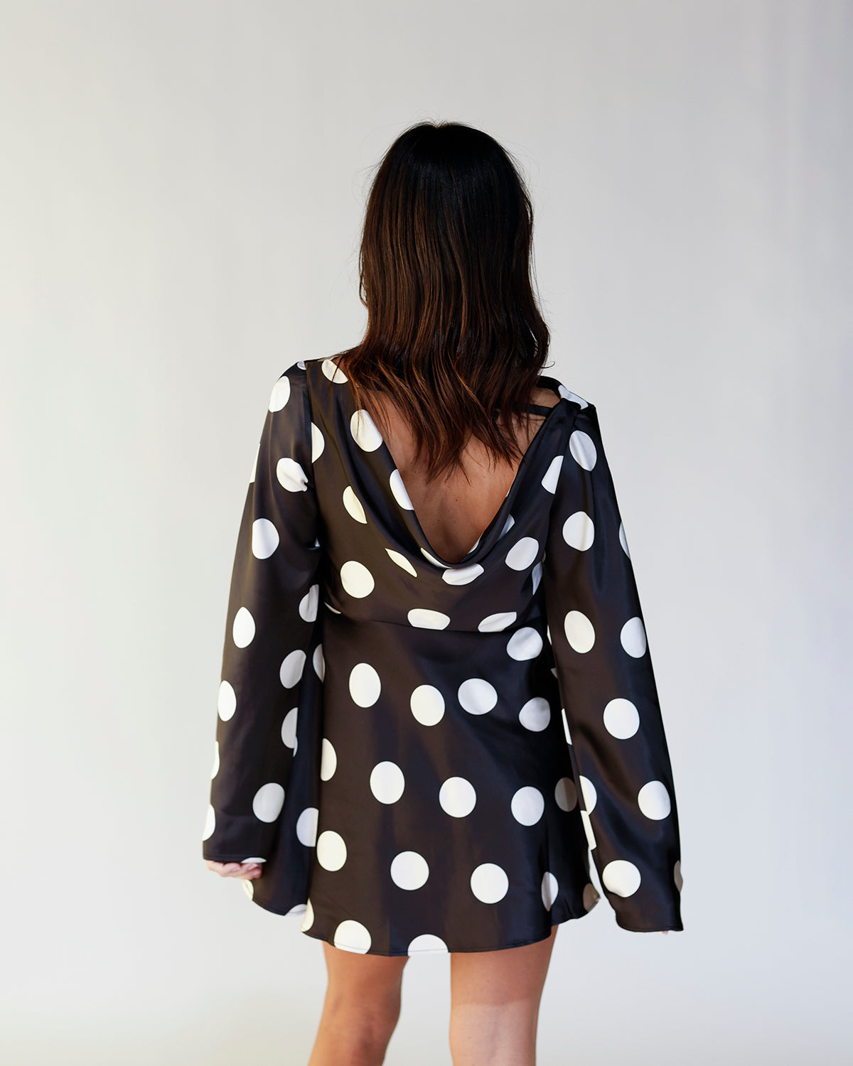 FREE PEOPLE TIGRE PRINTED MINI DRESS X BLACK COMBO