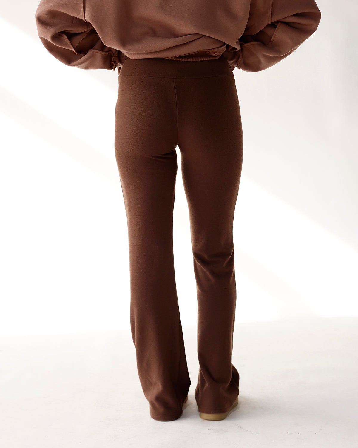 MAPLE MOCHA FLEECE LEGGINGS
