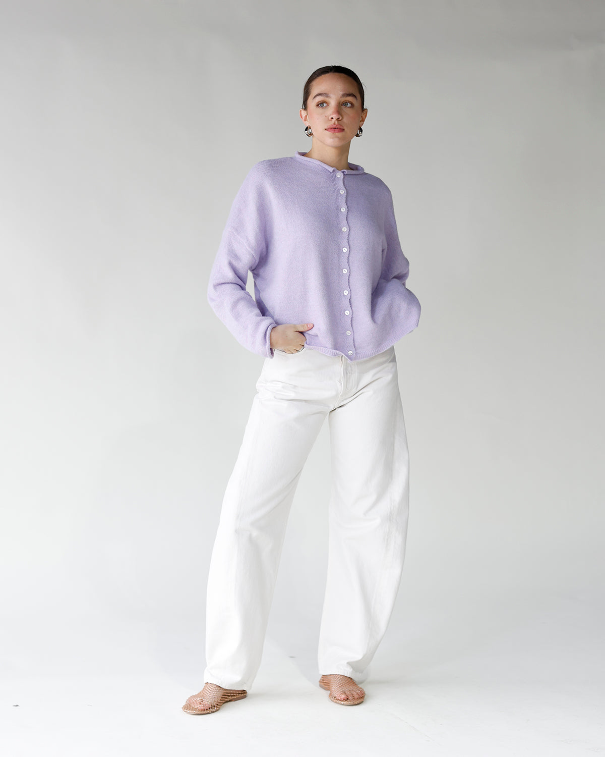 THE CULT CARDI X LAVENDER