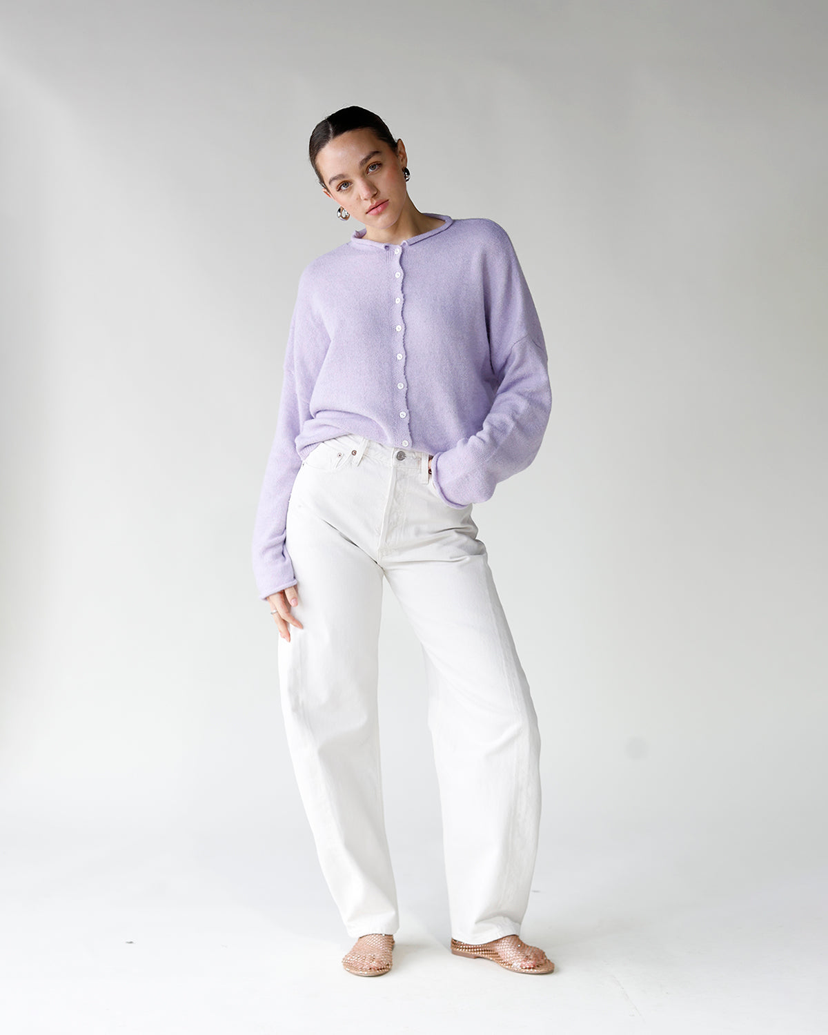 THE CULT CARDI X LAVENDER