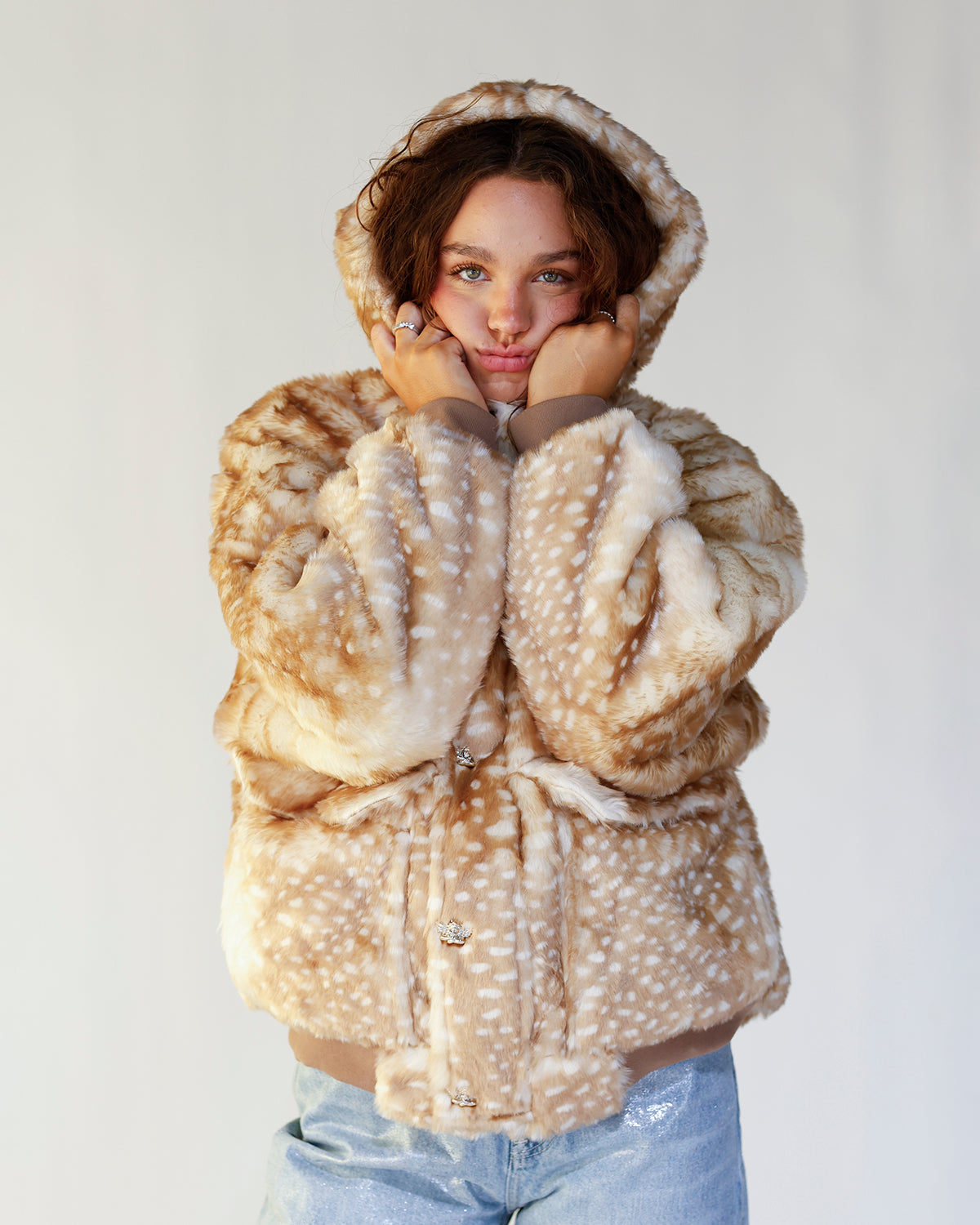 BOYS LIE FAWN OVER ME MANHUNT JACKET