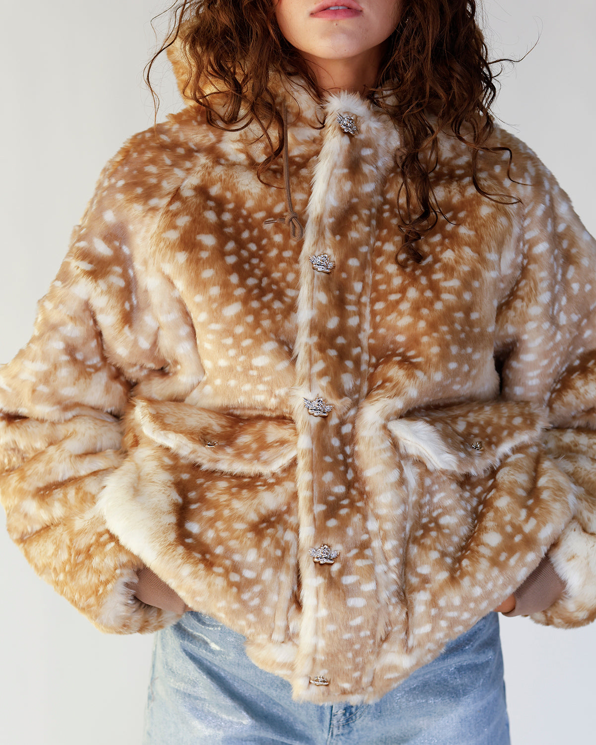 BOYS LIE FAWN OVER ME MANHUNT JACKET