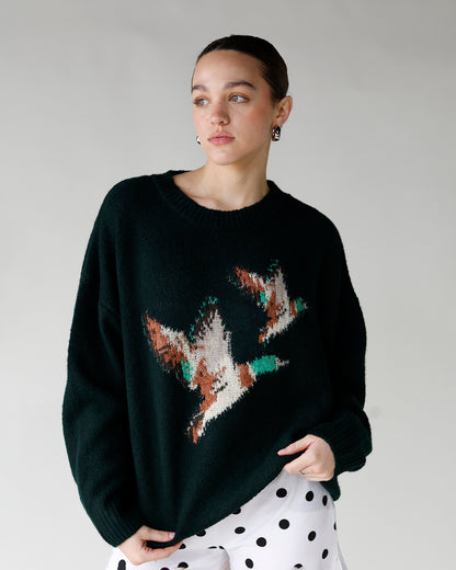 TAKE FLIGHT MALLARD SWEATER