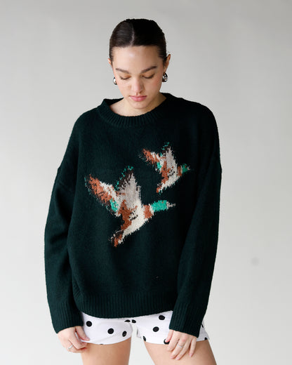 TAKE FLIGHT MALLARD SWEATER
