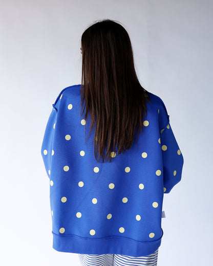 MOTHER REVERSIBLE MOCK NECK SWEATSHIRT