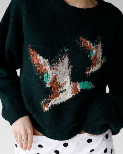 TAKE FLIGHT MALLARD SWEATER