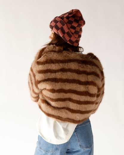 CATWALK READY FAUX FUR JACKET