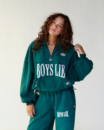 BOYS LIE GREEN ENVY A1 CREWNECK