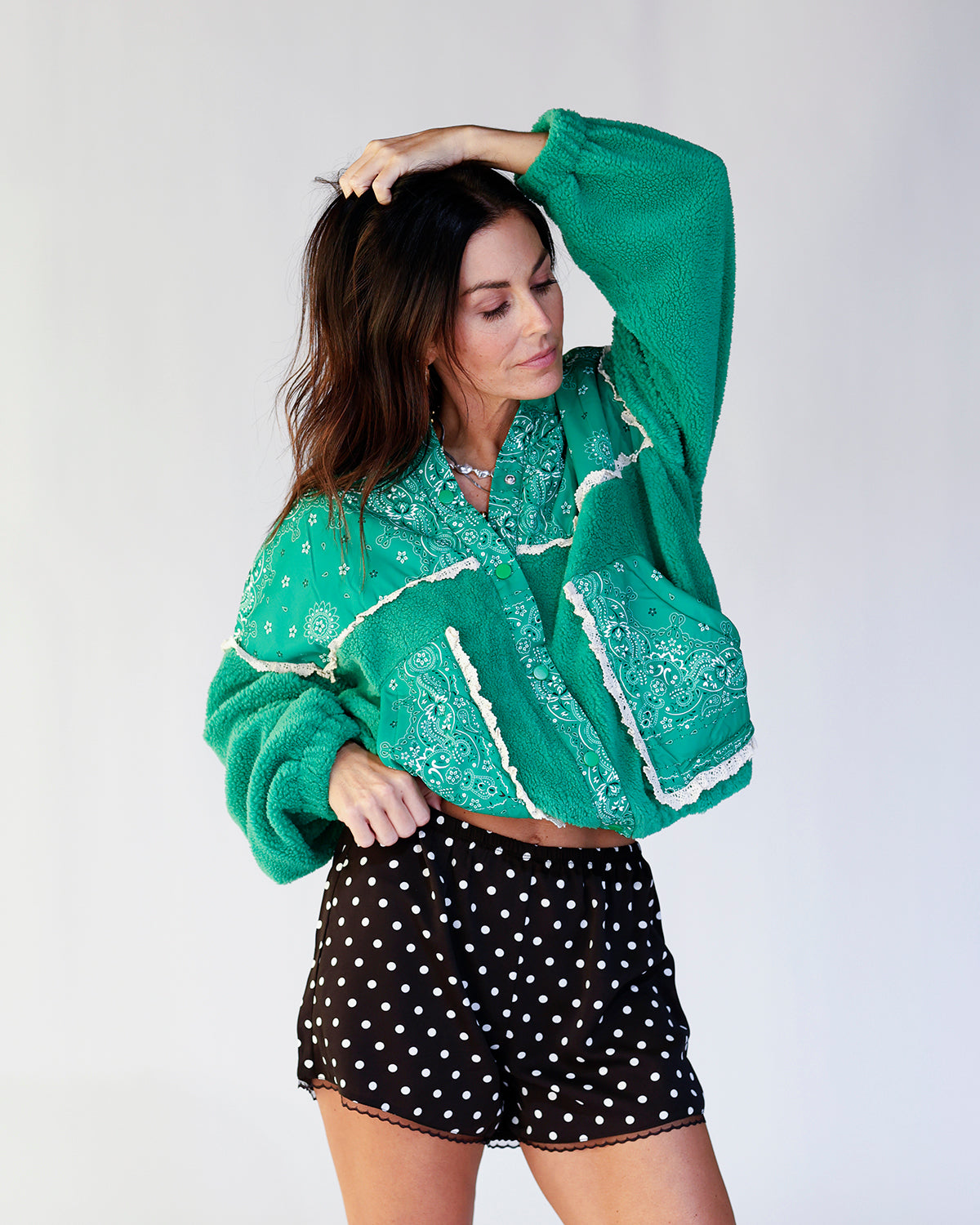 STUDY BREAK SHERPA JACKET