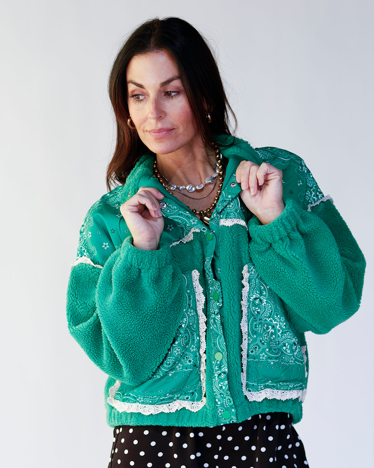 STUDY BREAK SHERPA JACKET