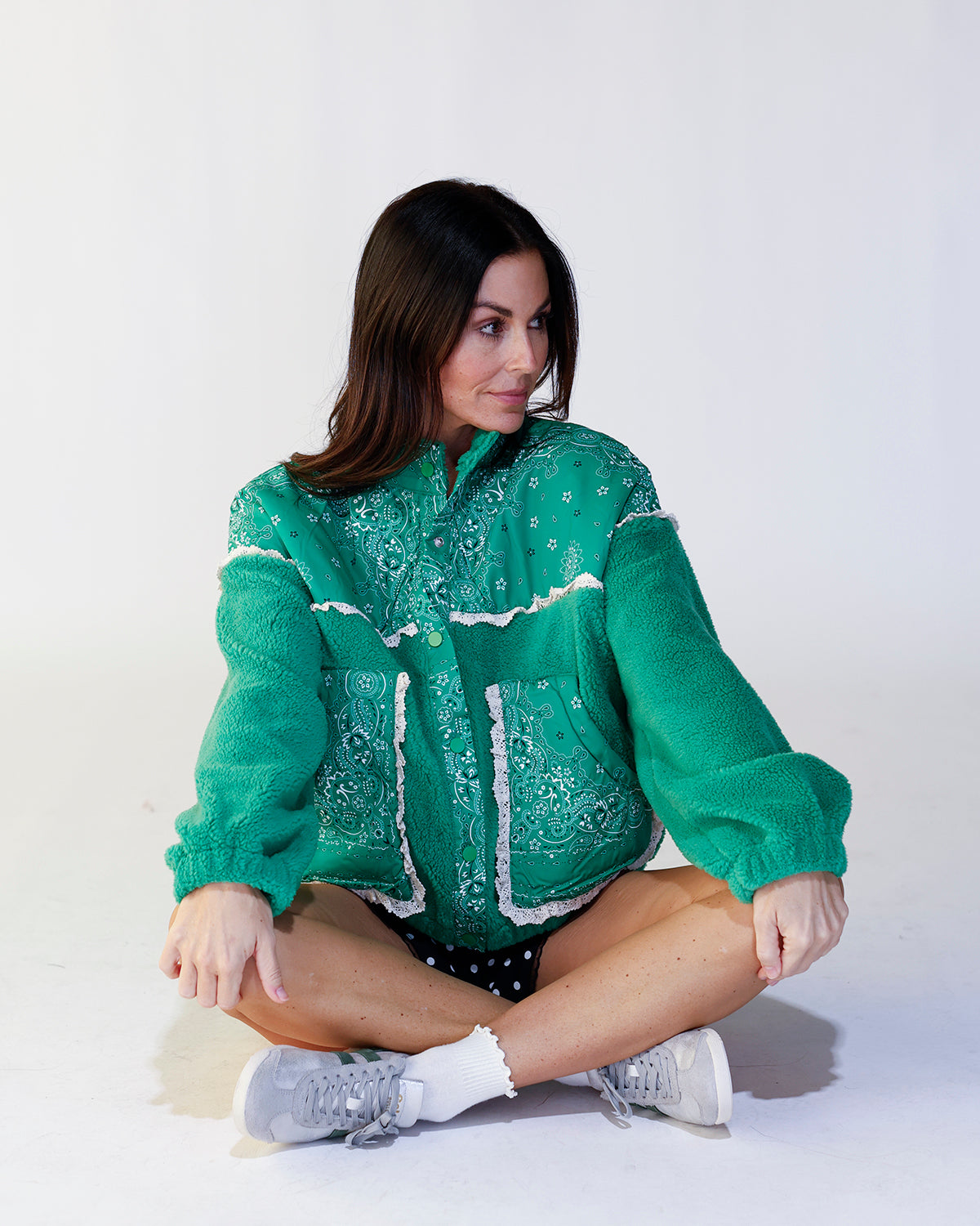 STUDY BREAK SHERPA JACKET