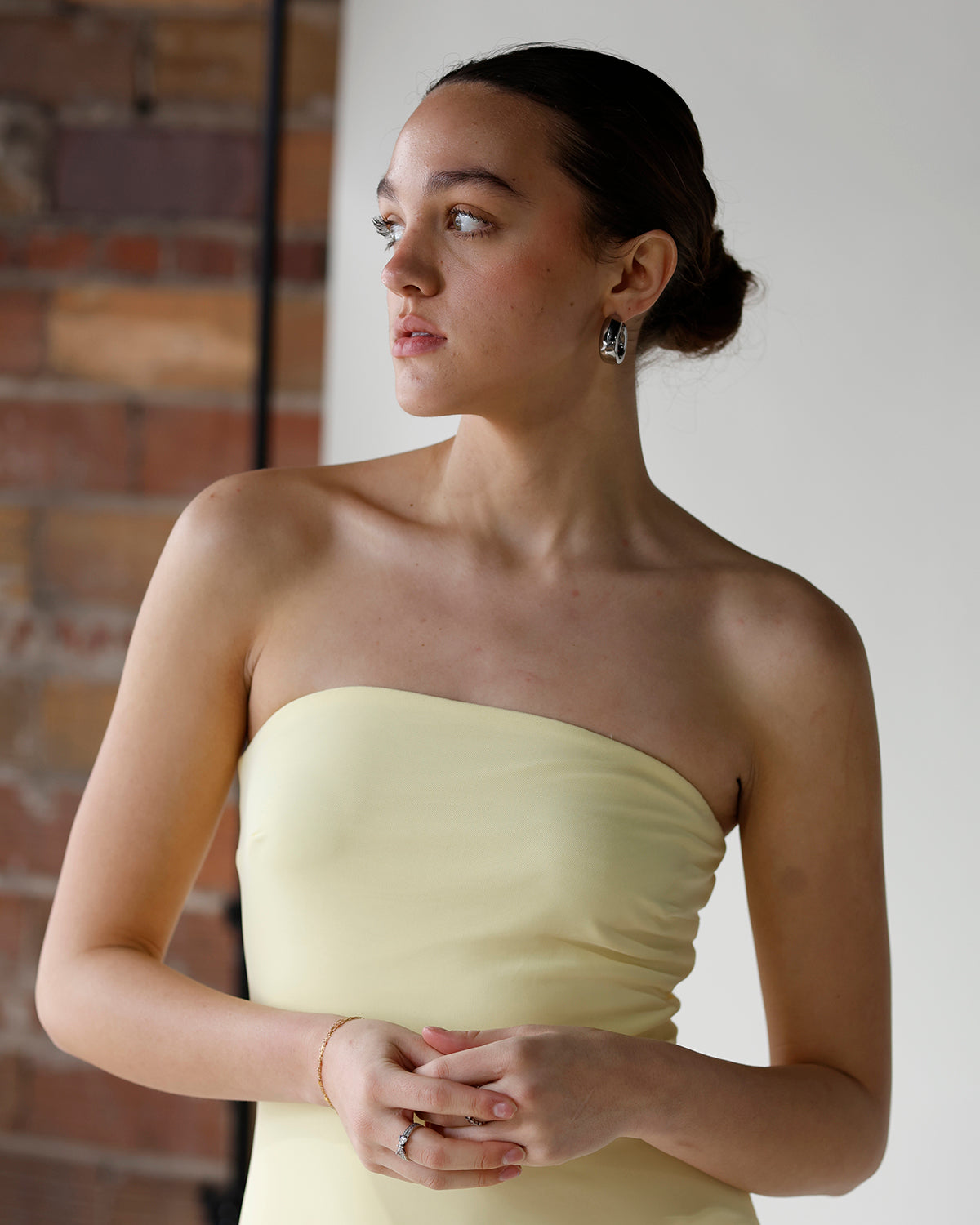 BUTTERCUP BREEZE STRAPLESS MAXI DRESS