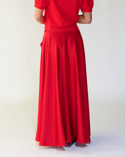 FREE PEOPLE CHILCO MAXI SKIRT X SALSA