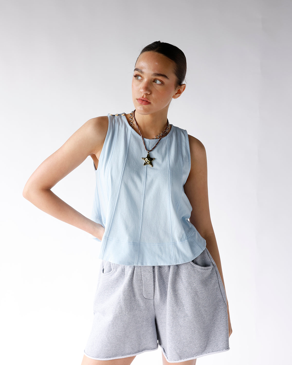 COASTAL TOP X LIGHT BLUE