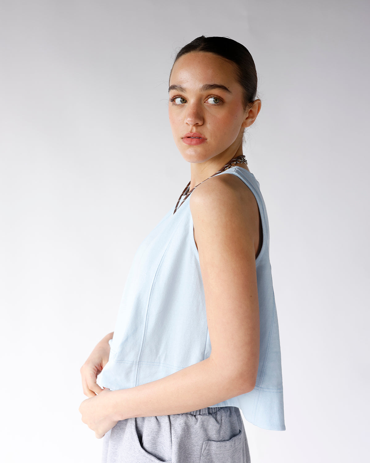 COASTAL TOP X LIGHT BLUE