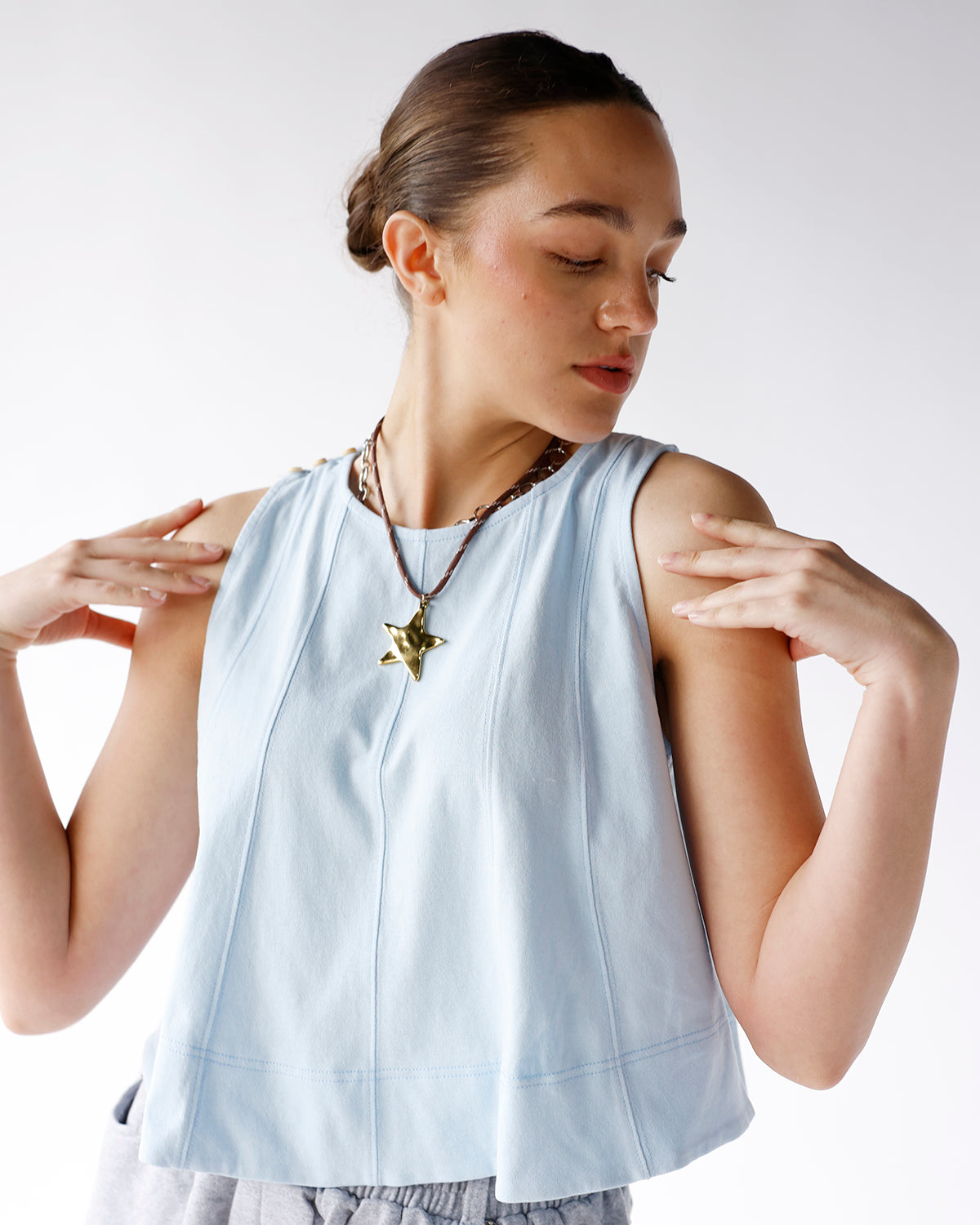 COASTAL TOP X LIGHT BLUE