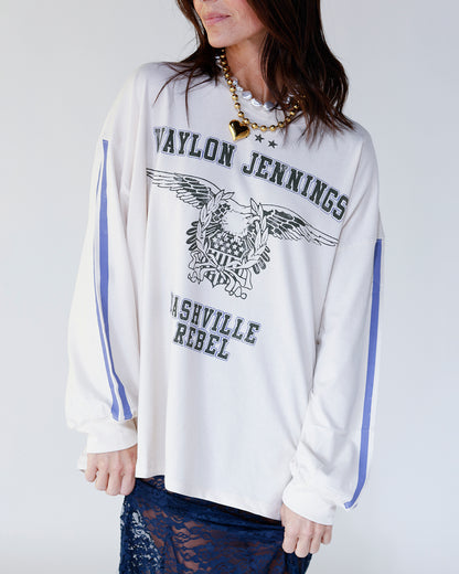 DAYDREAMER WAYLON JENNINGS NASHVILLE REBEL OS LONG SLEEVE