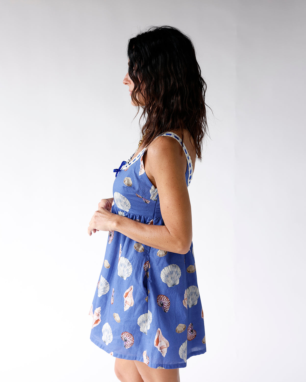 SEASIDE SWEETHEART MINI DRESS