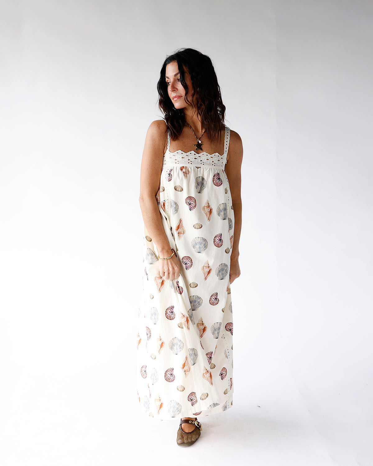 CORAL COAST MAXI DRESS