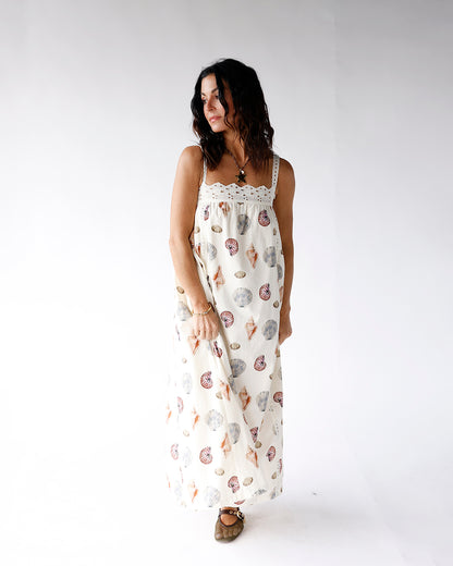 CORAL COAST MAXI DRESS