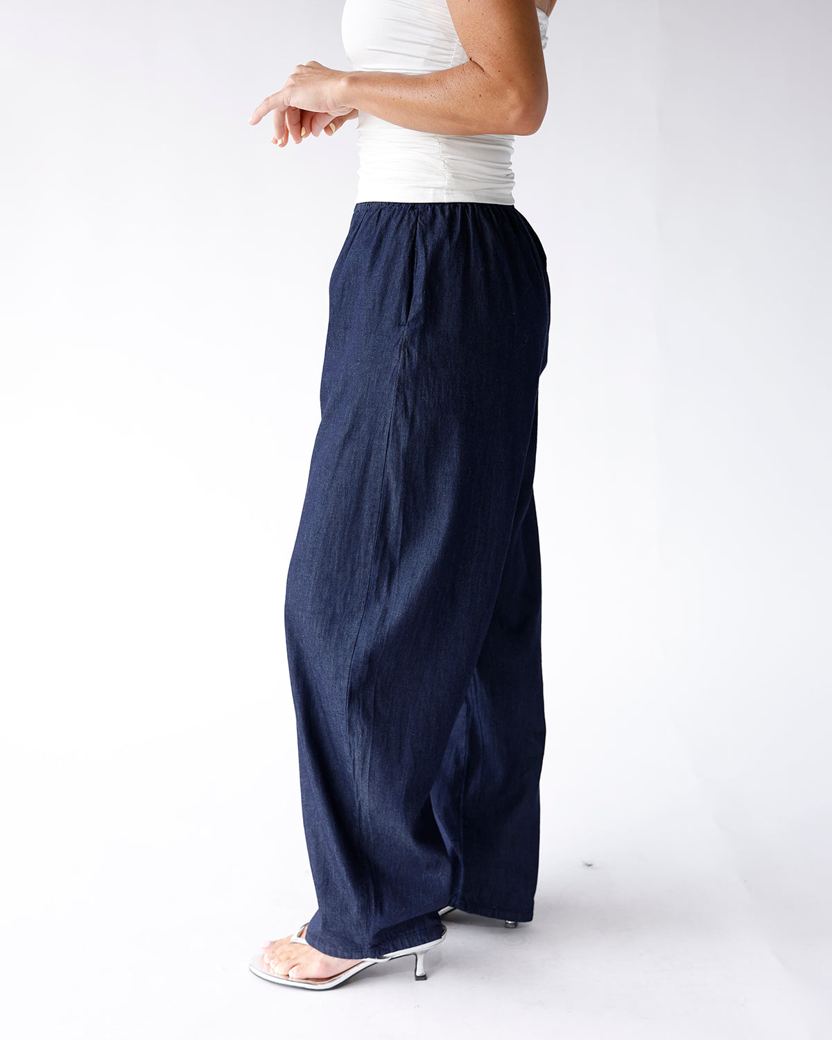 EASY LUXE PANTS X NAVY