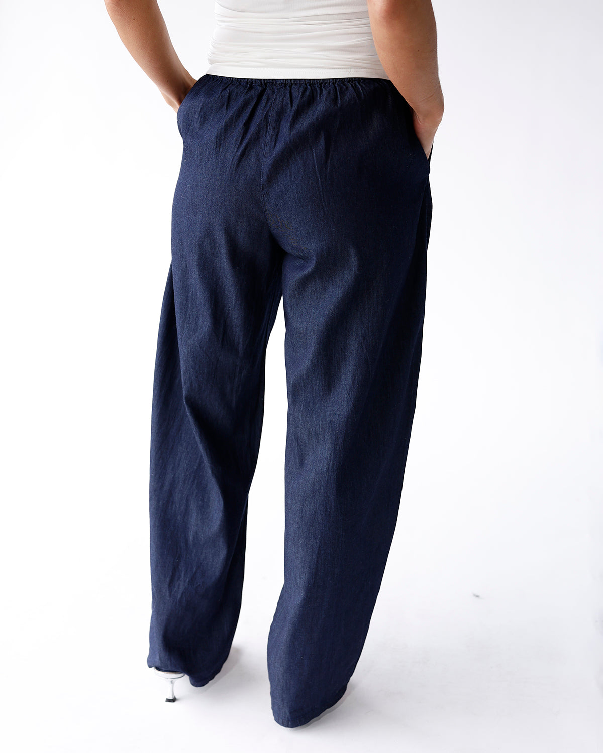 EASY LUXE PANTS X NAVY