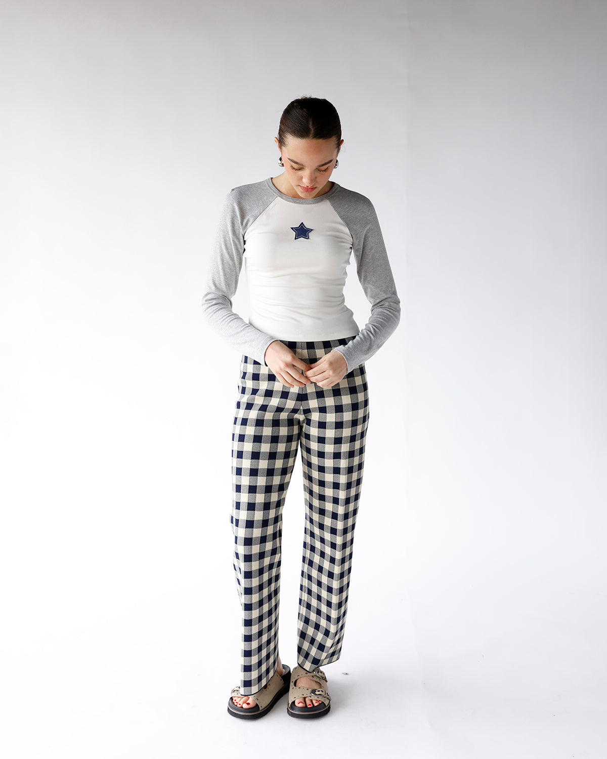 STARLIGHT RAGLAN TOP X GREY