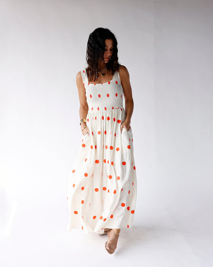 DARLING DOT MAXI DRESS