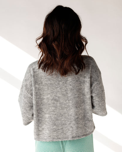 CLOUDY DAY CARDI X GREY