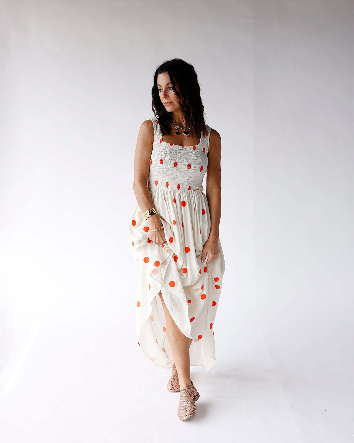 DARLING DOT MAXI DRESS