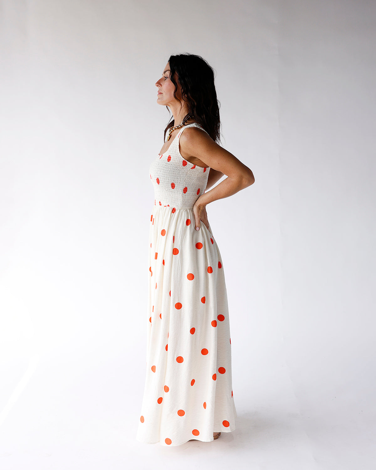 DARLING DOT MAXI DRESS