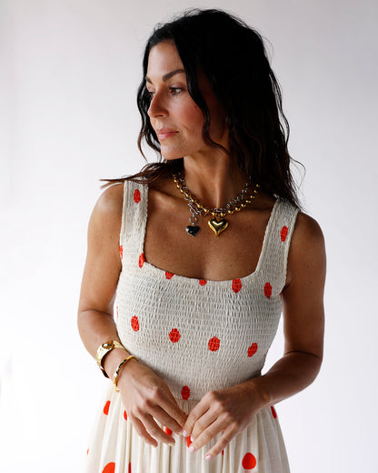 DARLING DOT MAXI DRESS