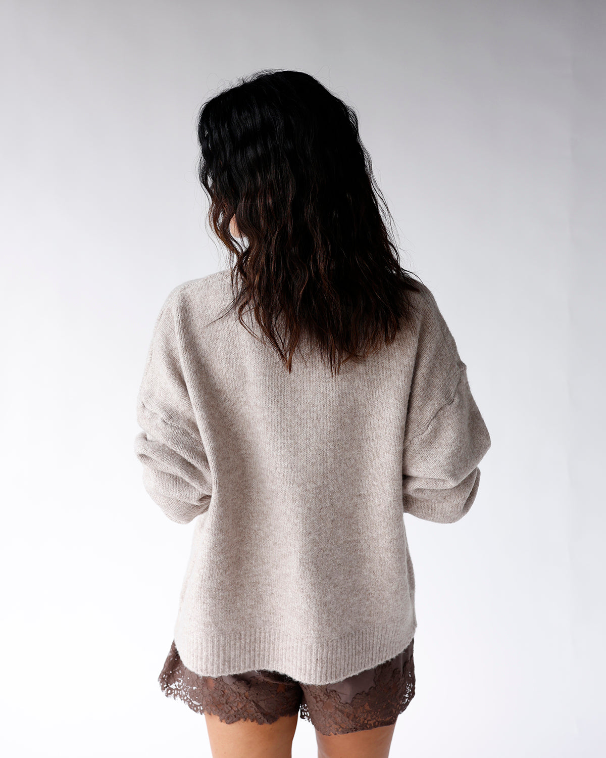 COASTAL CATCH SWEATER X OATMEAL