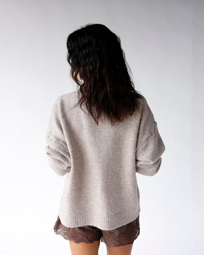COASTAL CATCH SWEATER X OATMEAL