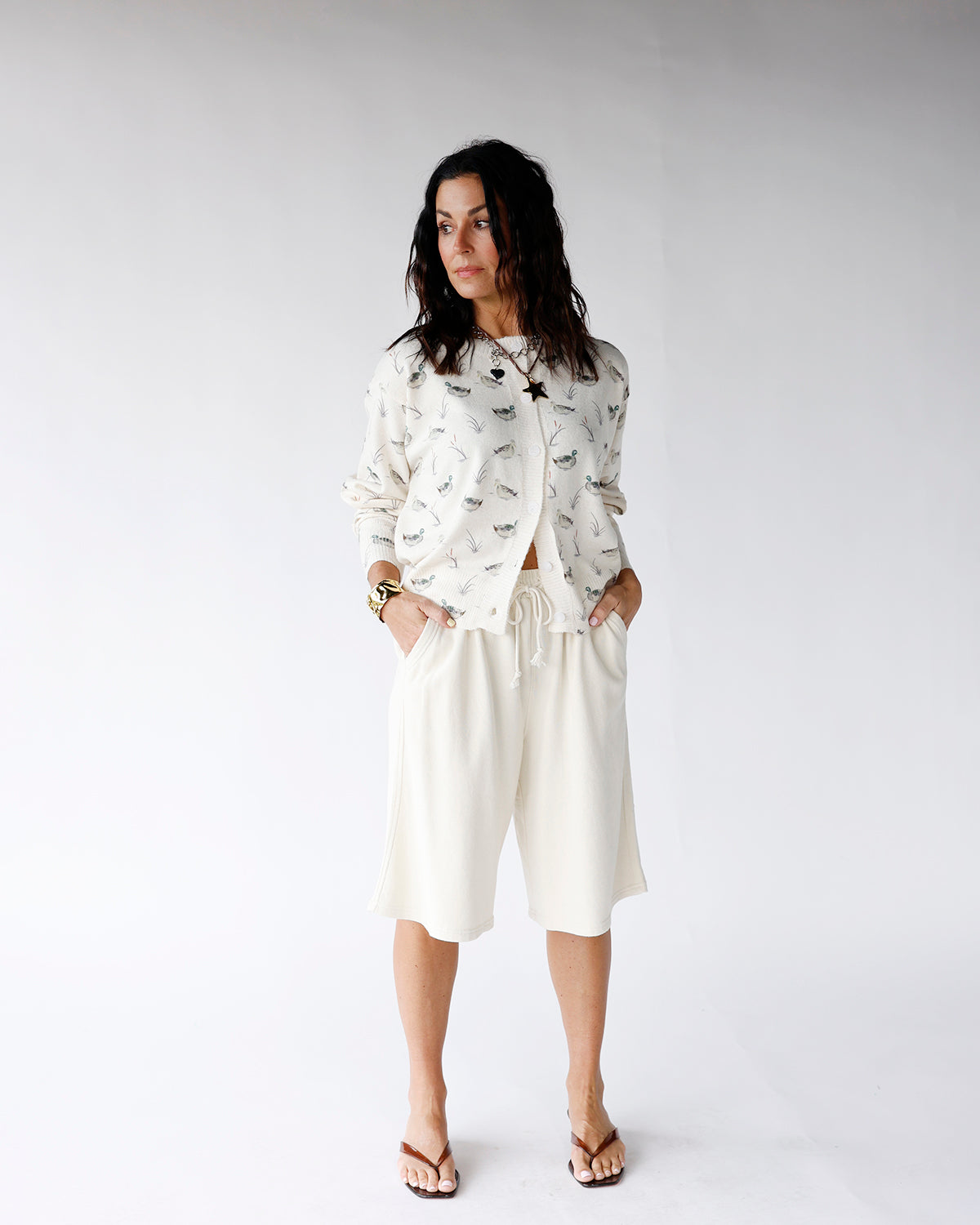 LUCKY DUCK CARDI