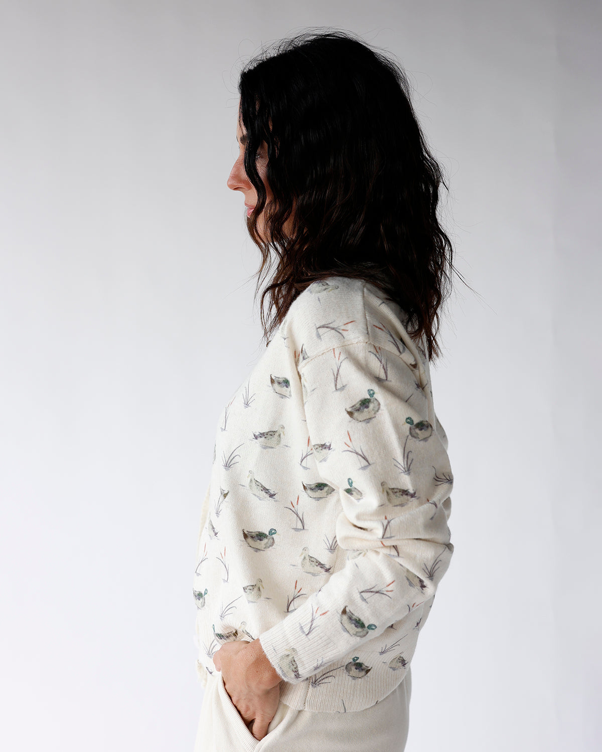 LUCKY DUCK CARDI