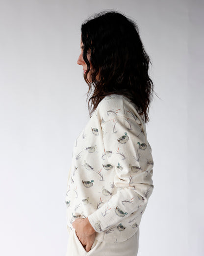LUCKY DUCK CARDI