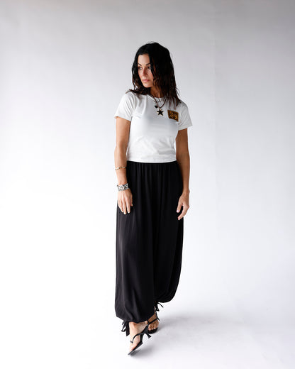THE UPTOWN EASE BALLOON PANTS X BLACK