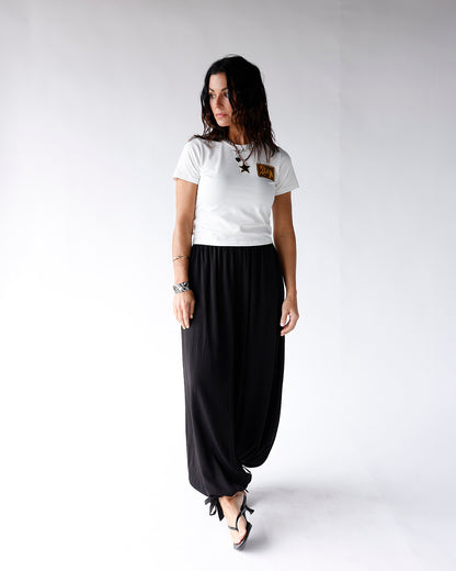 THE UPTOWN EASE BALLOON PANTS X BLACK