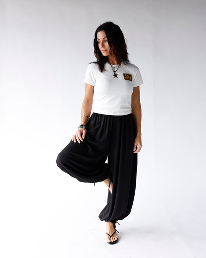 THE UPTOWN EASE BALLOON PANTS X BLACK