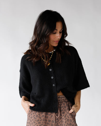 CLOUDY DAY CARDI X BLACK