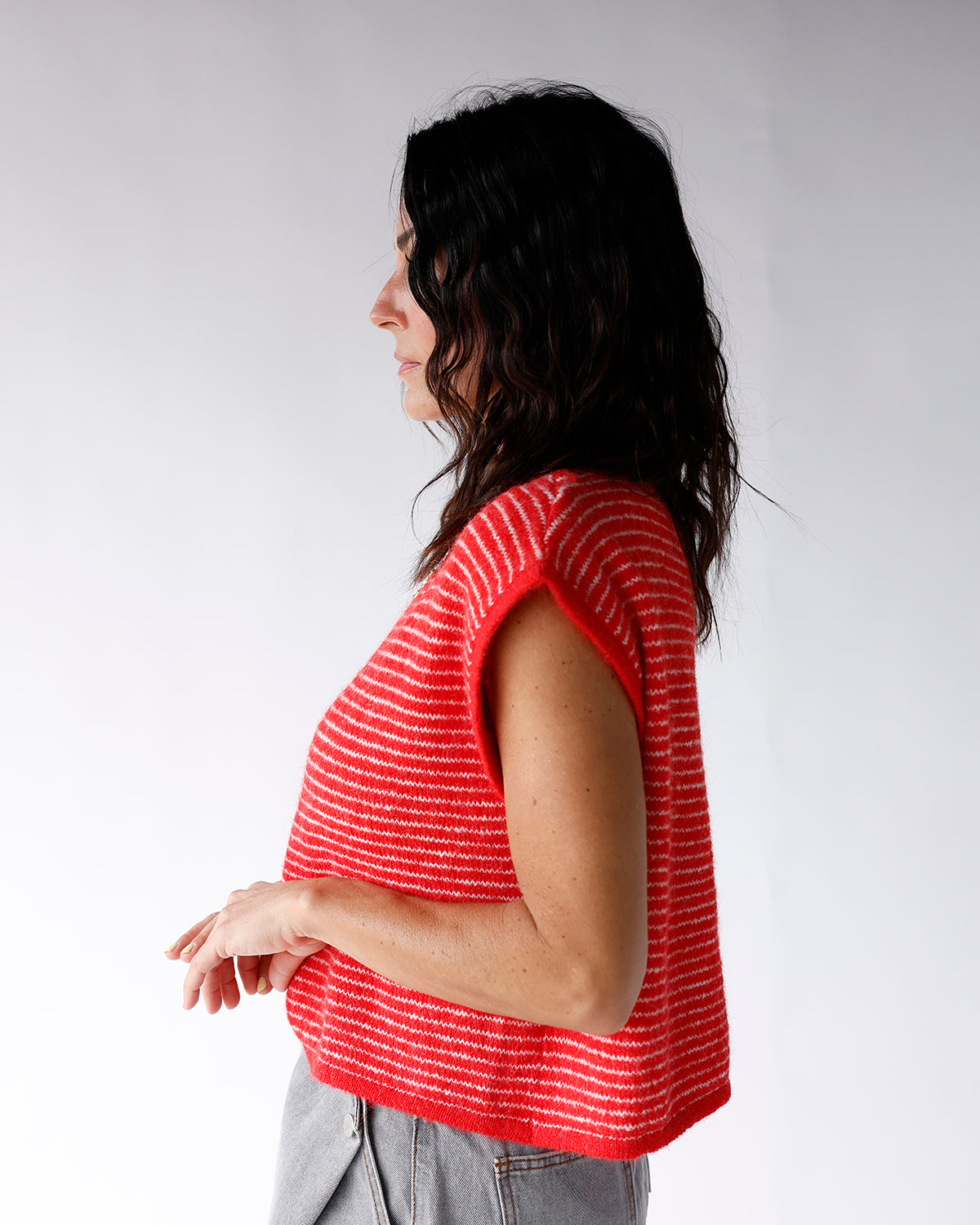 DAYDREAMIN' CARDI 2.0 X RED STRIPE