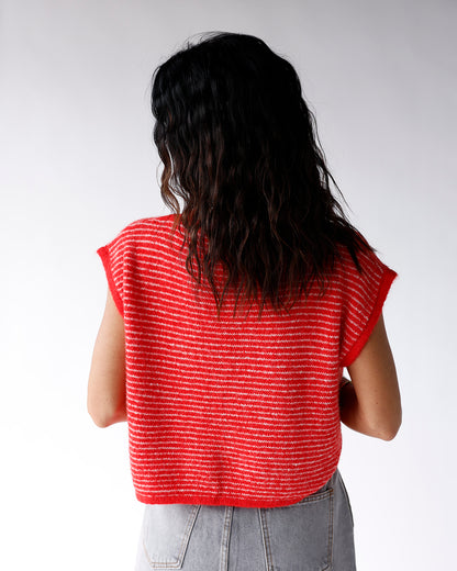 DAYDREAMIN' CARDI 2.0 X RED STRIPE