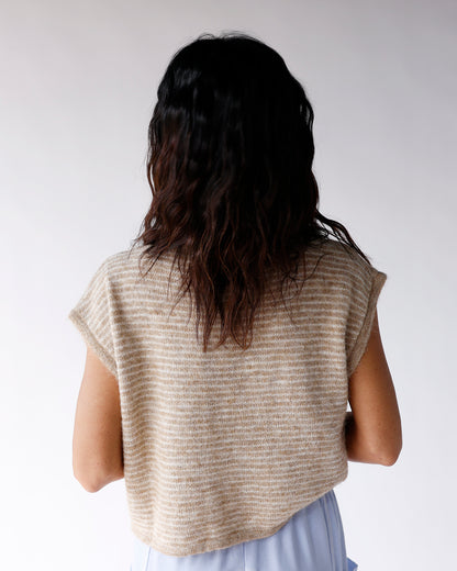 DAYDREAMIN' CARDI 2.0 X BROWN STRIPE