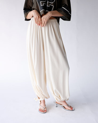 THE UPTOWN EASE BALLOON PANTS X CREAM